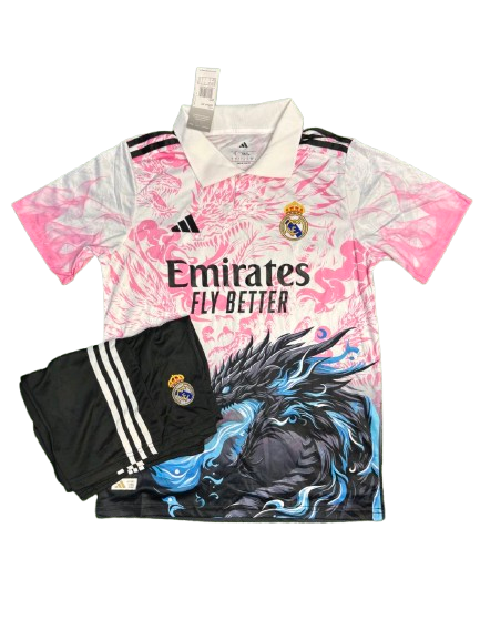 Limited Edition Real Madrid Dragon Jersey 🐉(With Shorts)