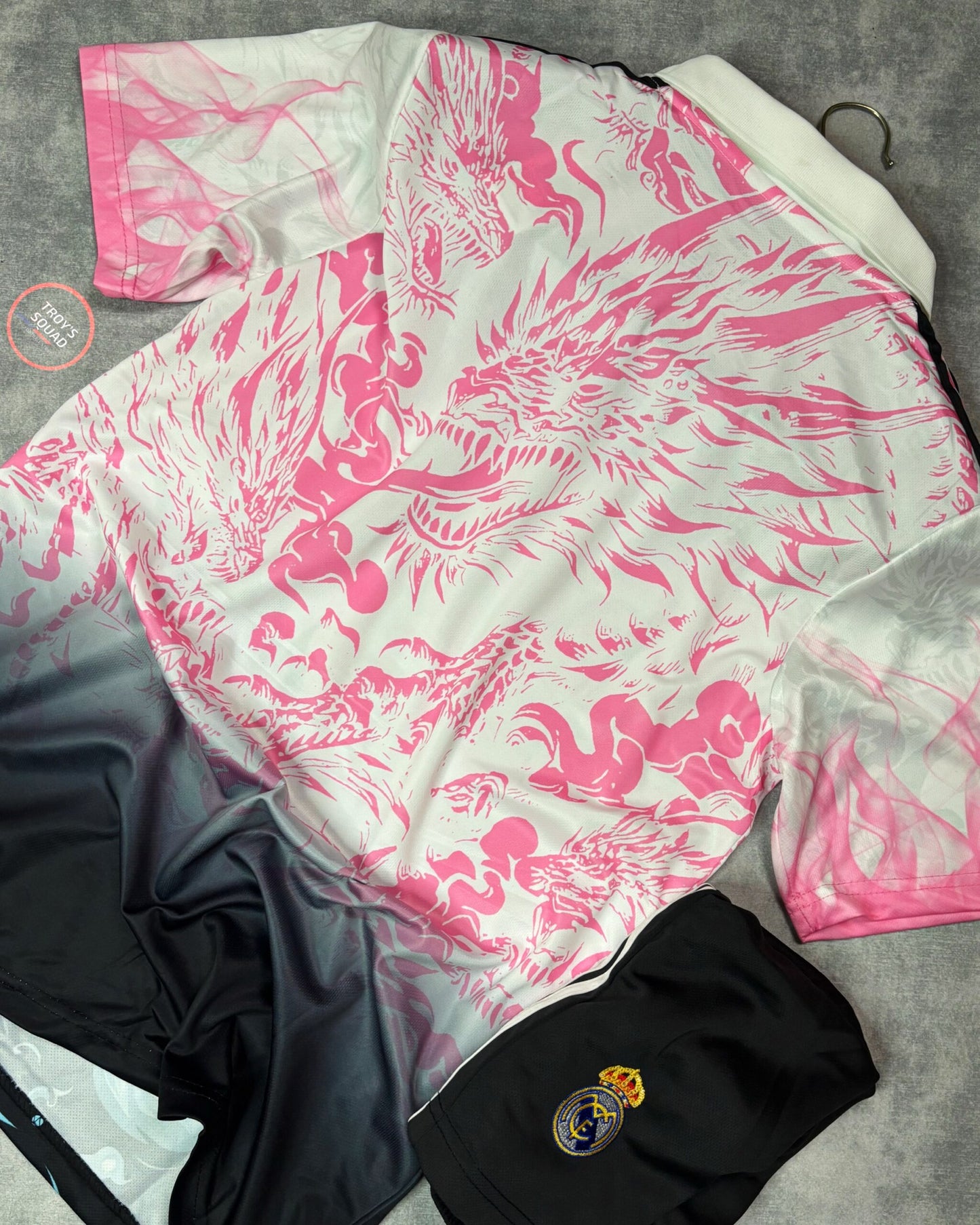 Limited Edition Real Madrid Dragon Jersey 🐉(With Shorts)